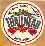 beer coaster from Transparent Brewing Company ( MO-TRAL-2 )