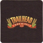 beer coaster from Transparent Brewing Company ( MO-TRAL-4 )