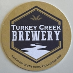 beer coaster from Twisted Roots Brewing ( MO-TURK-4 )