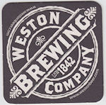 beer coaster from Weston Brewing Co., The ( MO-WESTN-2 )