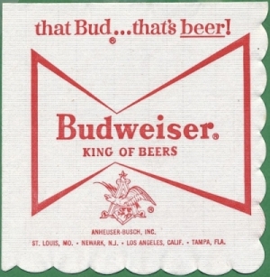 beer napkin from Anthony & Kuhn Brewing Co. ( MO-AB-NAP-10 )