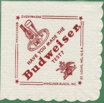 beer napkin from Anthony & Kuhn Brewing Co. ( MO-AB-NAP-5 )