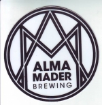 beer sticker from Alpha Brewing Co. ( MO-ALMA-STI-1 )