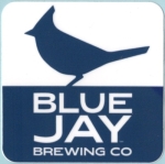 beer sticker from Bluewood Brewing ( MO-BLUJ-STI-1 )