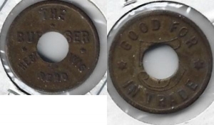 beer token/coin from Anthony & Kuhn Brewing Co. ( MO-AB-TOK-1 )