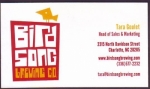 beer business card and similar from Bite My Cookies (BMC) Brewing Company ( NC-BIRD-BIZ-3 )