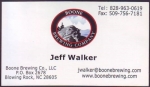 beer business card and similar from Blue Blaze Brewing Co. ( NC-BLWR-BIZ-2 )