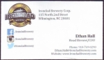 beer business card and similar from JoCo Brewing Company ( NC-IRON-BIZ-1 )