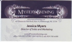 beer business card and similar from Mythic Brewing ( NC-MYST-BIZ-1 )