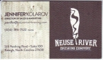 beer business card and similar from New Anthem Beer Project ( NC-NEUS-BIZ-1 )