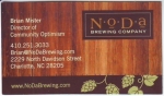 beer business card and similar from Norse Brewing Company ( NC-NODA-BIZ-1 )