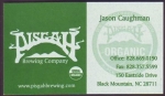 beer business card and similar from Pitt Street Brewing Co.  ( NC-PISG-BIZ-2 )