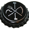 beer crown cap from Burning Blush Brewery ( NC-BUR-CAP-2 )