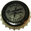 beer crown cap from Sweeten Creek Brewing ( NC-SUGC-CAP-1 )