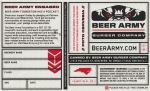 beer label from Beer Army Combat Brewery ( NC-BEEA-LAB-1 )