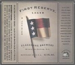 beer label from Flying Bull Beer Company ( NC-FLS-LAB-1 )