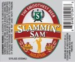 beer label from Smoky Mountain Brewery ( NC-SLAM-LAB-1 )