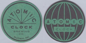 beer coaster from Avdet Brewing Co. ( NC-ATOM-1 )