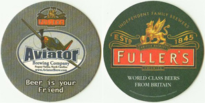 beer coaster from Balsam Falls Brewing ( NC-AVI-2 )