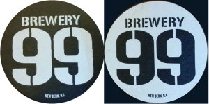 beer coaster from Bright Penny Brewing ( NC-B99-1 )