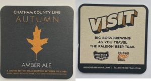 beer coaster from Bill