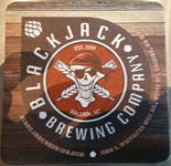 beer coaster from Blind Squirrel Brewing Co. ( NC-BJAK-1 )