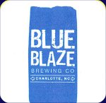 beer coaster from Blue Ghost Brewing Company ( NC-BLBZ-1 )