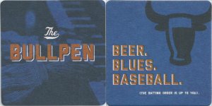 beer coaster from Bullpen, The ( NC-BULD-3 )