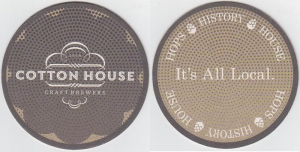 beer coaster from Cottonwood (Tumbleweed) Grille & (Micro) Brewery ( NC-COTT-1 )