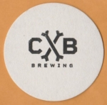 beer coaster from Crystal Coast Brewing Co. ( NC-CROS-1 )