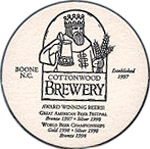 beer coaster from Craggie Brewing Co. ( NC-CWB-4 )