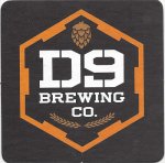 beer coaster from Divine Barrel Brewing ( NC-DIST-2 )