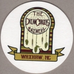 beer coaster from Dry Falls Brewing Co.. ( NC-DREA-3 )