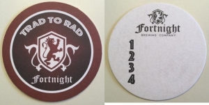 beer coaster from Four Friends Brewing ( NC-FORN-3 )