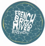 beer coaster from Frog Level Brewing Co. ( NC-FRBR-7 )