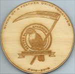 beer coaster from Funguys Brewing ( NC-FST-3 )