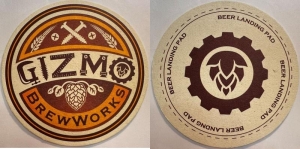 beer coaster from Glass Jug Beer Lab ( NC-GBW-3 )