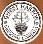 beer coaster from Ghostface Brewing Co.  ( NC-GHOT-4 )