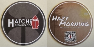 beer coaster from Hauser Brewing Co. ( NC-HATC-8 )