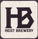 beer coaster from Heyday Brewing ( NC-HEIS-1 )