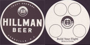 beer coaster from Homeplace Brewing Co. ( NC-HILL-2 )