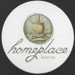 beer coaster from Hopfly Brewing Co. ( NC-HOME-2 )