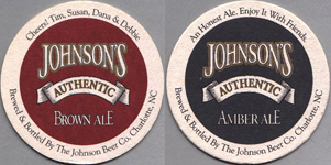 beer coaster from Jolly Roger Brewery ( NC-JBC-2 )