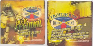 beer coaster from Little Brother Brewing ( NC-LIGH-2007 )