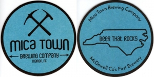 beer coaster from Middle James Brewing Co ( NC-MICA-1 )