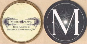 beer coaster from Mythic Brewing ( NC-MYST-2 )