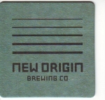 beer coaster from New River Brewing Co.  ( NC-NEWO-1 )