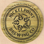 beer coaster from Nocturnal Brewing Company ( NC-NIPT-1 )