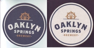 beer coaster from Oden Brewing Co. ( NC-OAKL-1 )