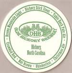 beer coaster from Olde Mecklenburg Brewing ( NC-OHK-1A )